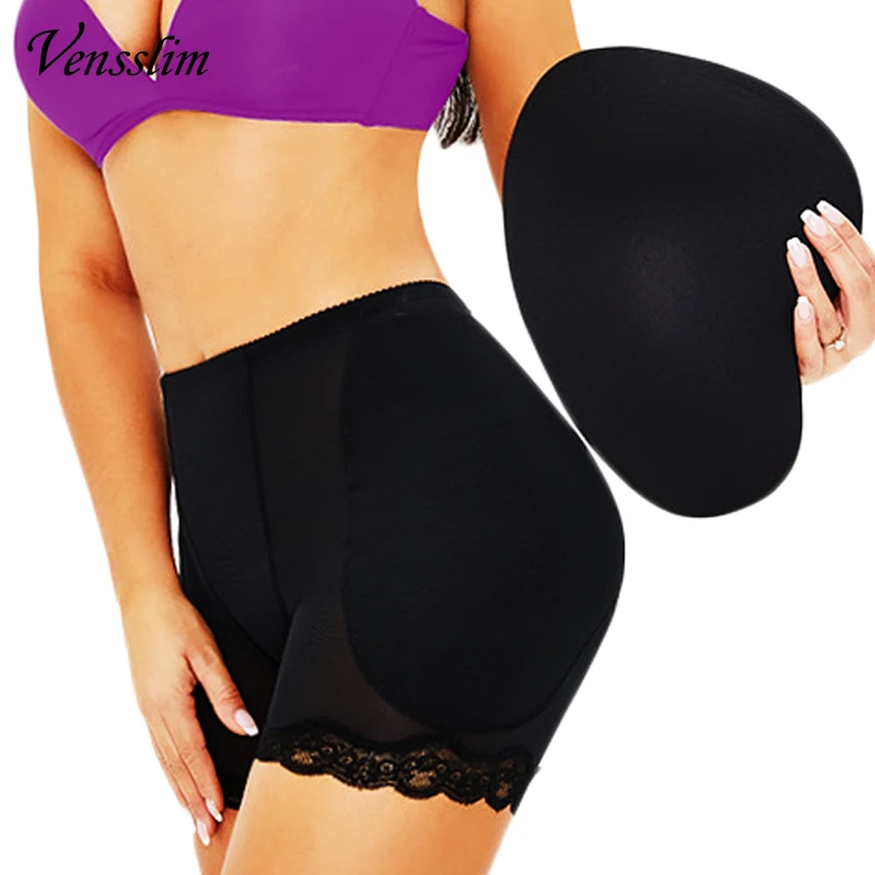 Vensslim Fake Ass Padd Body Shaper Hip Enhancer Höschen Bauchkontrolle Taillentrainer Shaper Frauen Kleid Booty Butt Lifter Shorts