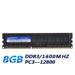 KEMBONA DDR3 1600MHz  8GB PC12800 8GB (for all motherboard) Brand New Desktop Ram Memory for Desktop RAM Memory