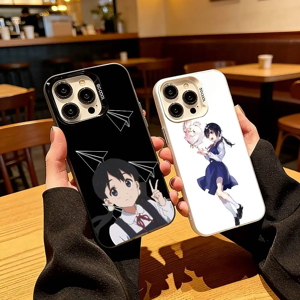 

G-Girl T-Tamako K-Kitashirakawa Phone Case For iPhone 17,16,15,14,13,12,11 Plus,Pro Max,XS,Colored Silver Plated Inside Cover