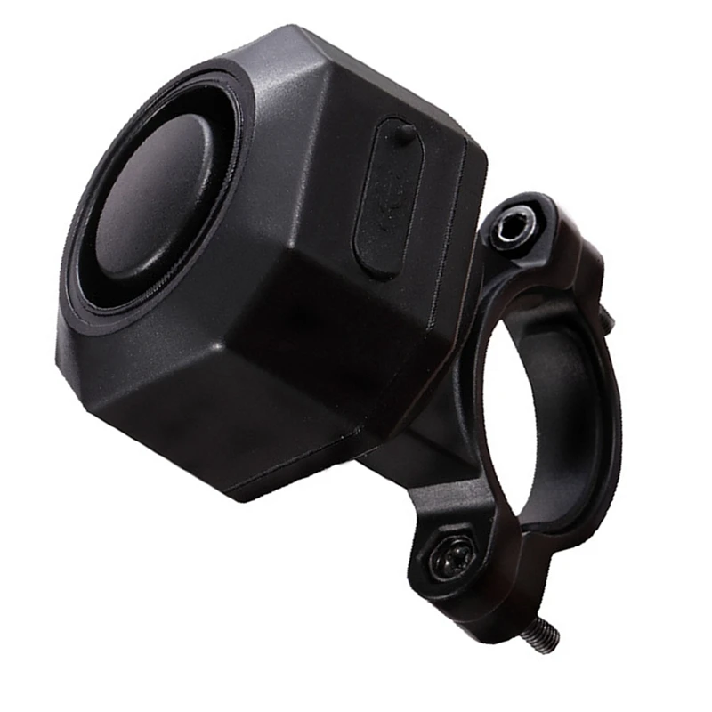 WFF Wireless Remote Control Alarm Induction Rechargeable Bike Motorcycle Anti Theft Alarm With 110Db Sound Waterproof Design