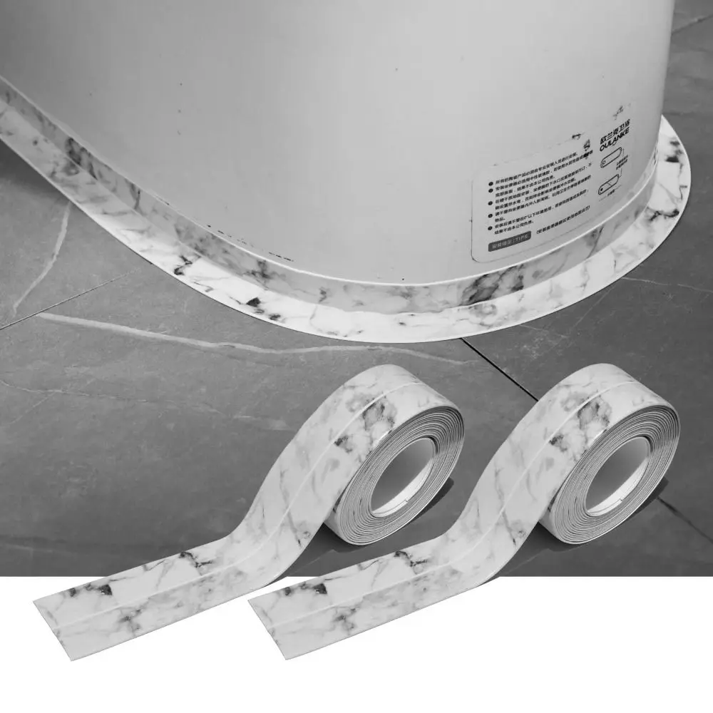 Professional Mildew-proof Caulk Tape Self Adhesive Decorative Kitchen Sealant Strip Countertop Colorful Sealing Tape Toilet