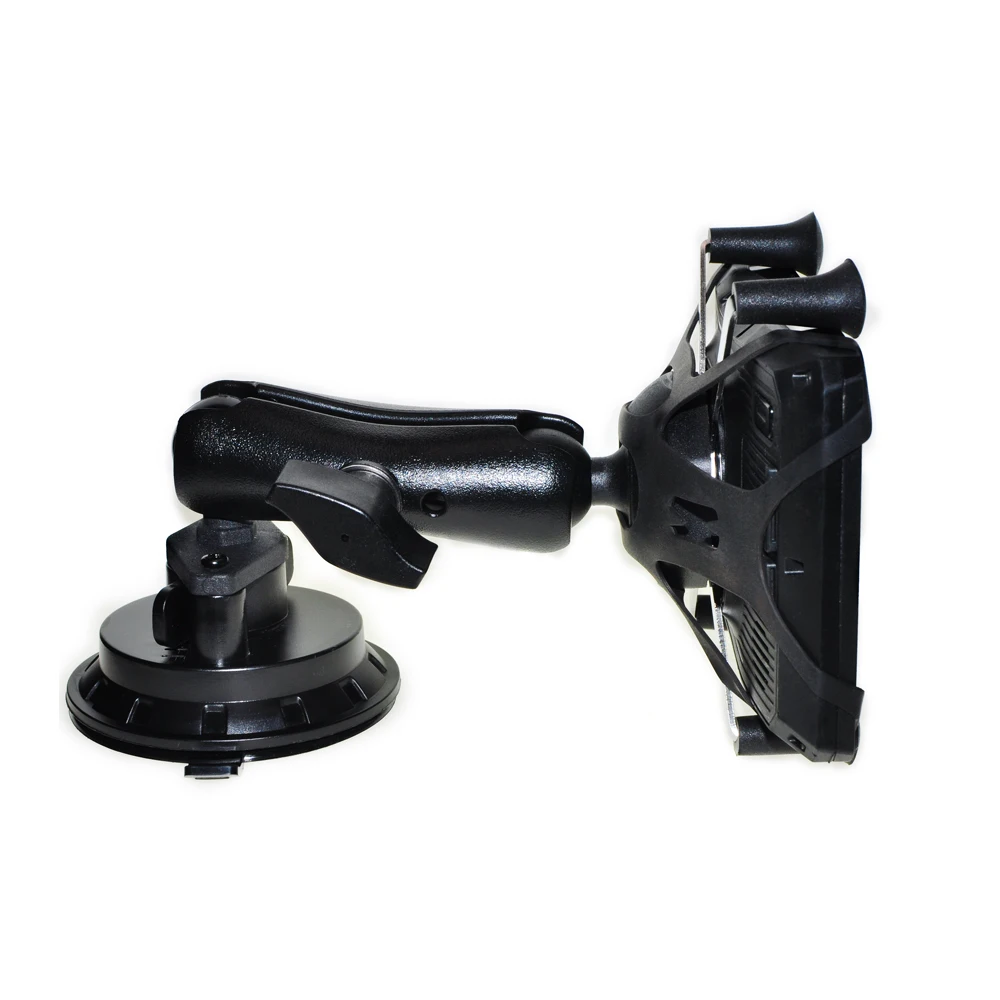 

X-Grip Mount +RAM Mounts B Size Double Socket Arm +Suction Car Cup Windshield for Garmin ZUMO XT XT2 Overlander Tread-Powersport