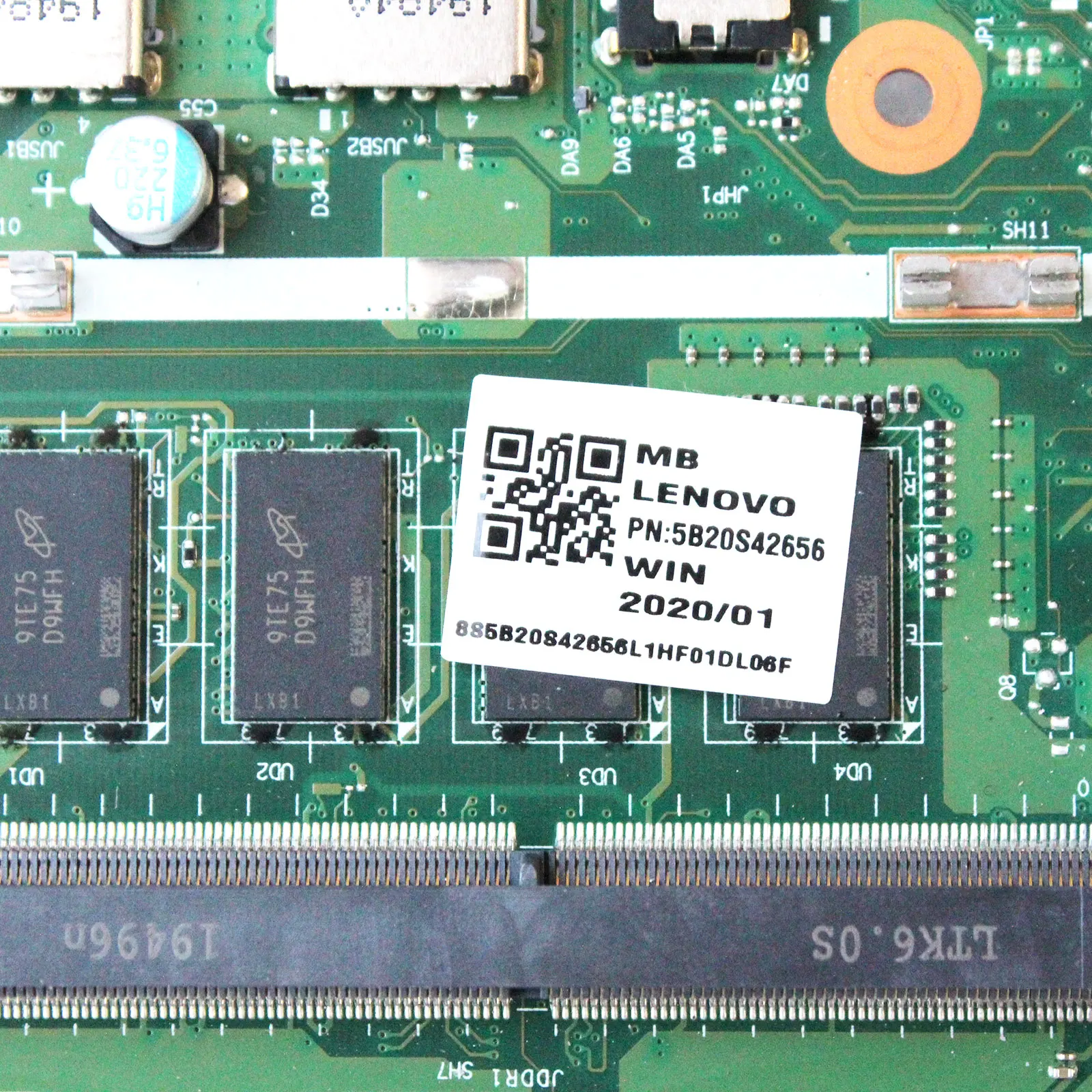 Imagem -04 - Placa-mãe do Portátil para Lenovo 4g 5b20s42656 Fg542 Fg543 Fg742 Nm-c101 Mainboard 81v5 L34015api R53500 Teste ok