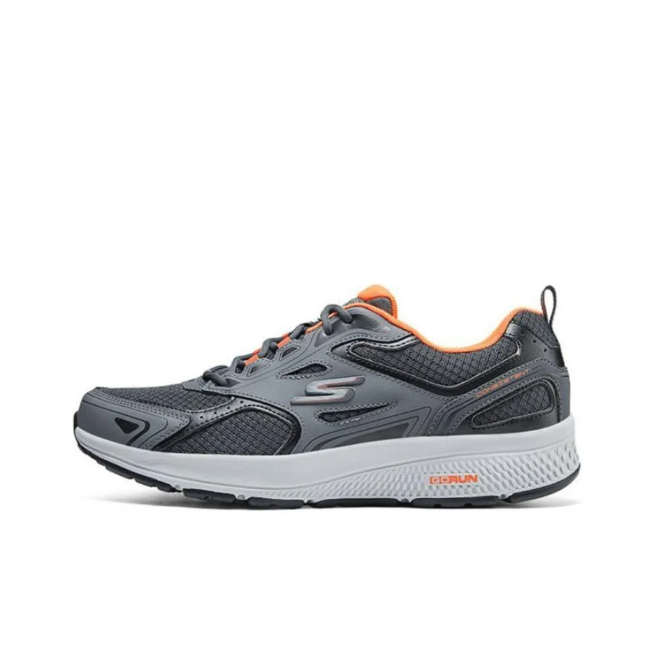 Skechers Low top Running Shoes Men's Gray Orange 220034-GYOR