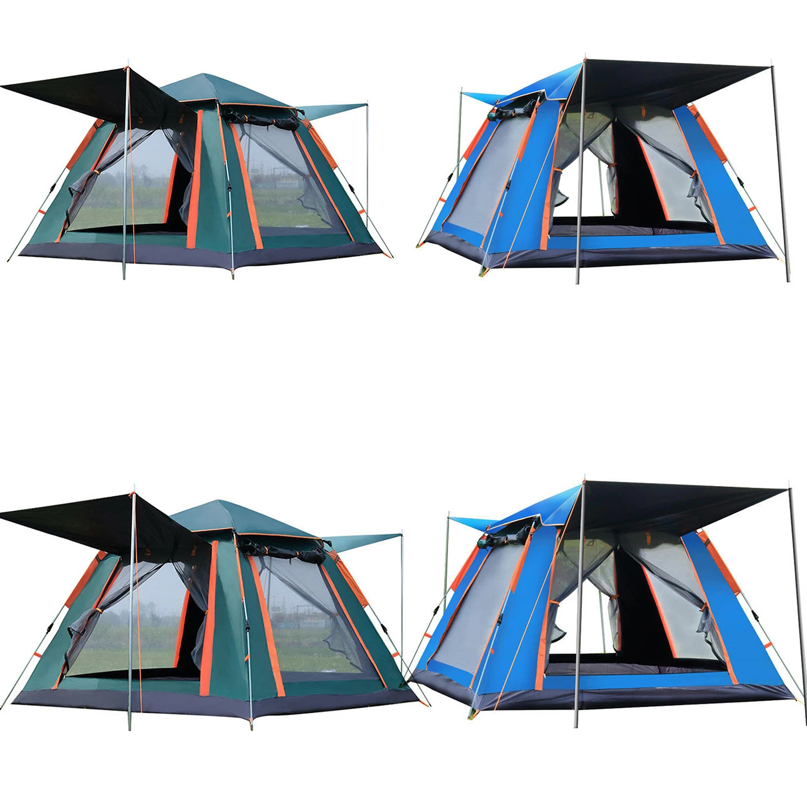 

Camping Tent Automatic Quick-opening Tent Portable Rainproof Sunshine-proof Tent for Outdoor Self-driving Travel Fishing Hiking