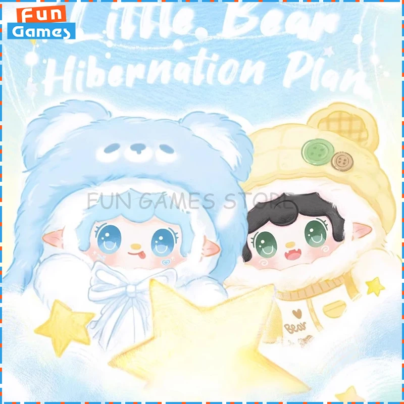 

New Yooki Blind Box Bear Hibernation Plan Series Mystery Box Anime Figure Vinyl Pendant Plush Doll Toy Custom Birthday Gifts
