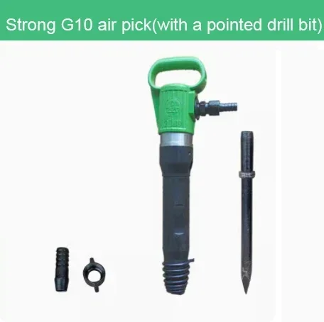 Small Air Hammer Rust Remover Cutting Drilling Chipping Pneumatic Tools Powerful Pneumatic Pick Handheld Gas Wind Shovel