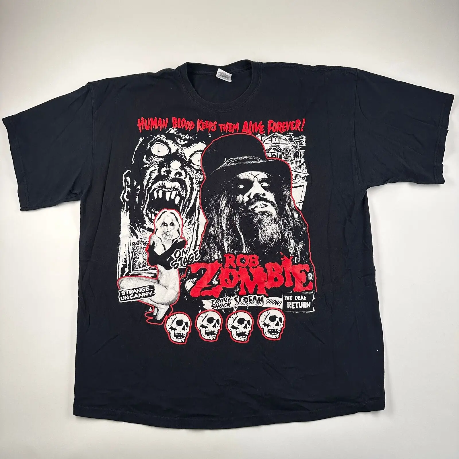 2000S Rob Zombie T Shirt Xxl