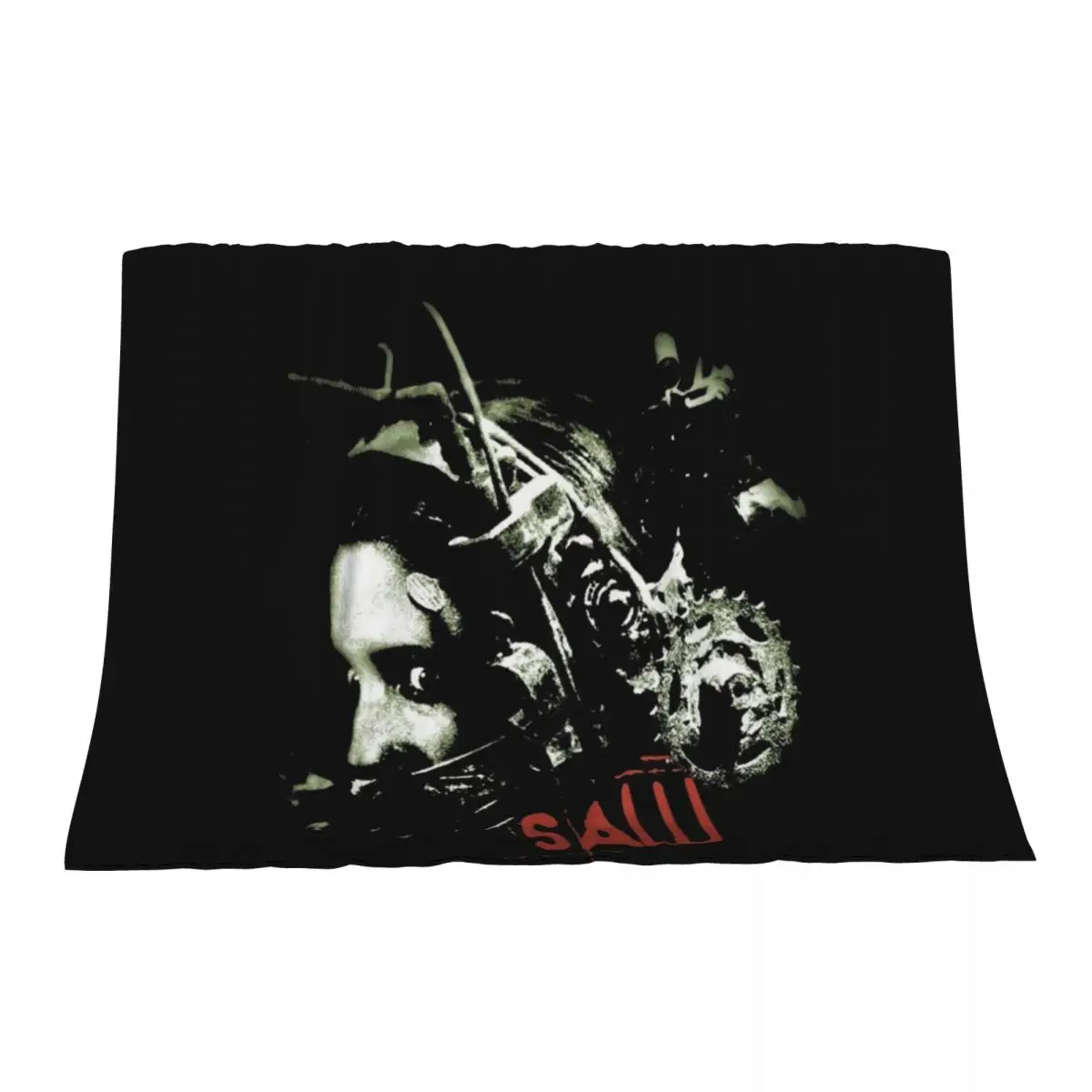 

Saw Horror Movie Retro Throw Blanket For Baby Fashion Sofas anime Soft Plush Plaid Blankets
