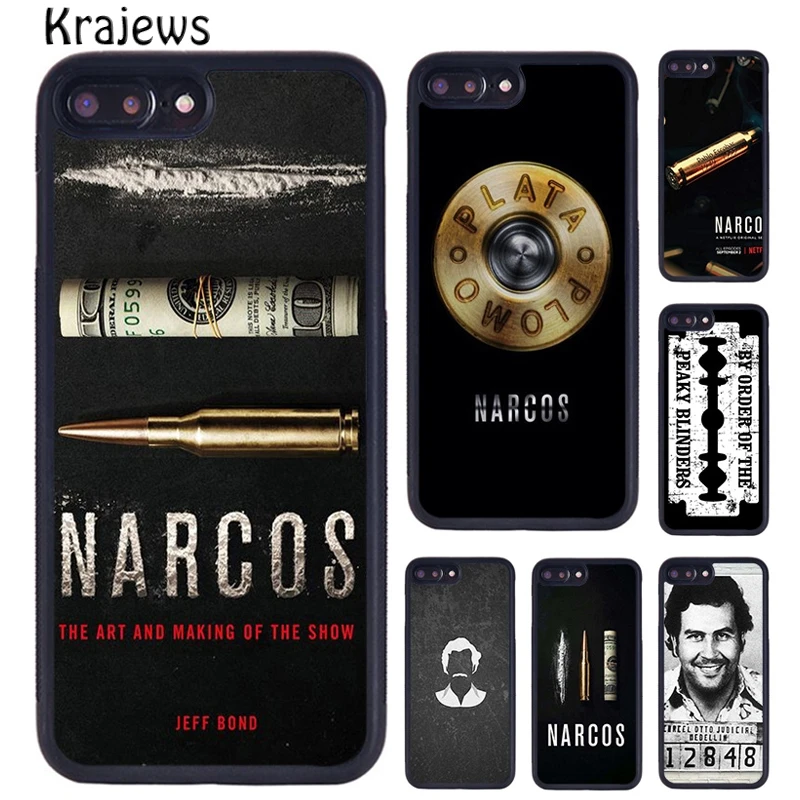 Krajews Narcos Pablo Escobar TV Series Poster Phone Case For iPhone 16 15 14 plus XR XS 11 12 13 pro max coque