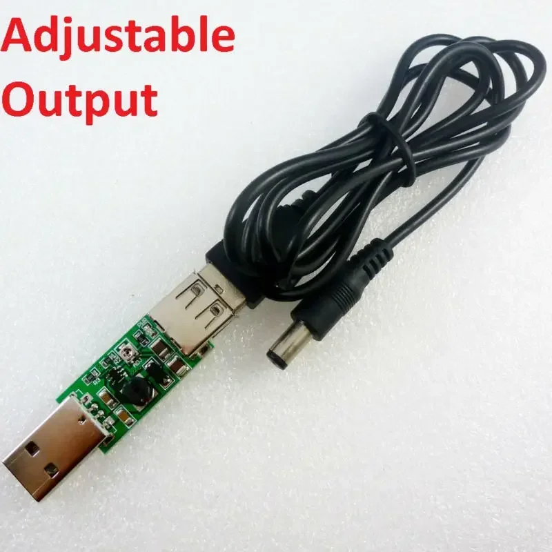 USB DC 5V to DC 6V~12.5V Adjustable Output Step-up Power Supply Module Converter