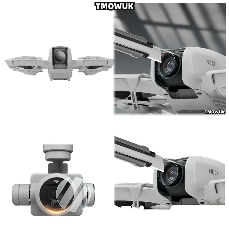 For DJI Phantom 4 Advanced RTK Pro V2.0 DJI Avata Neo - Protective Lens Guard Cap Kit