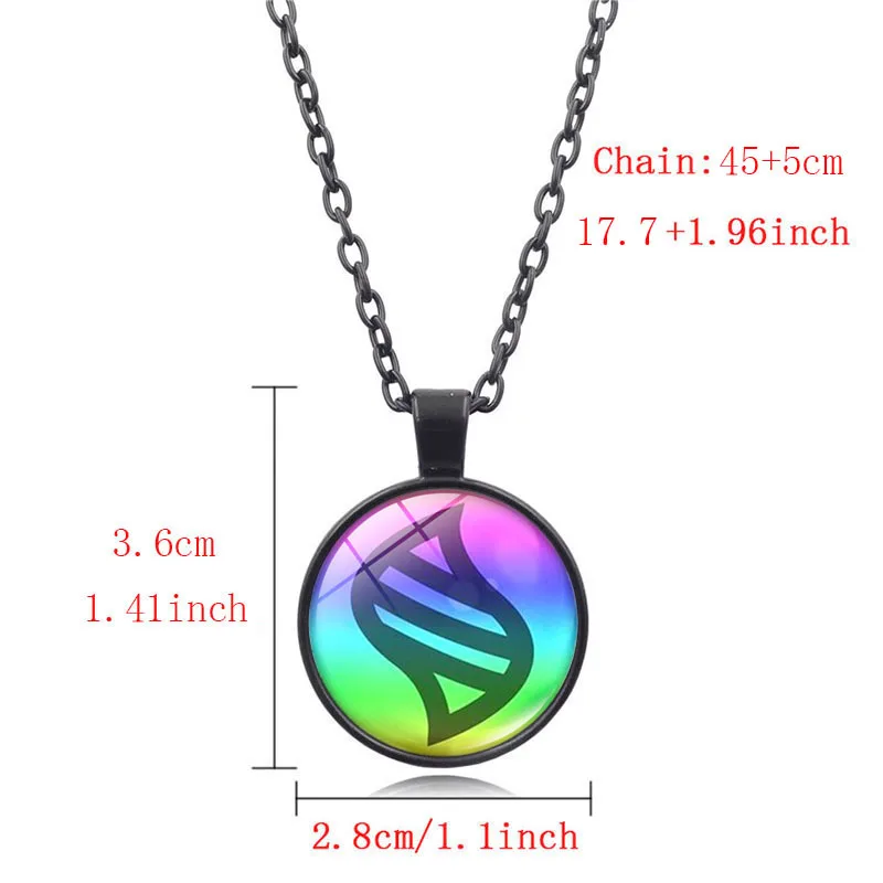 أنيمي ميجا ستون بوكيمون قلادة الزجاج كابوشون قلادة البوكيمون مجوهرات المختنق أنيمي القلائد للنساء هدية للأطفال #2