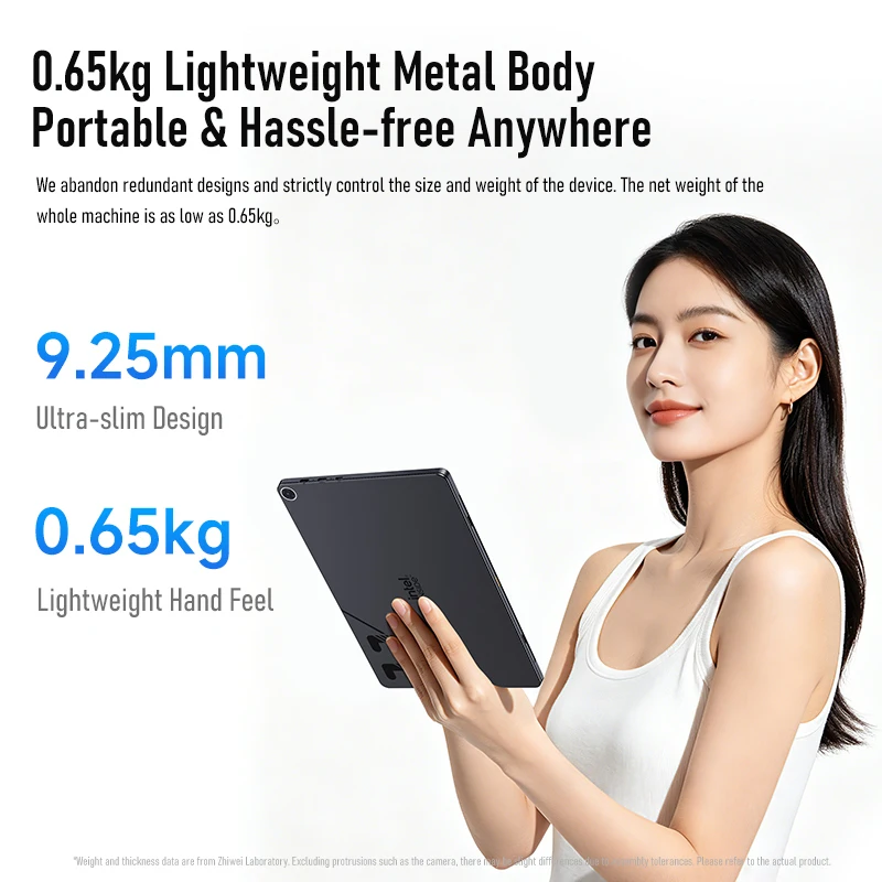 Zwide SA11 Pro Lightweight and Convenient 2-in-1 Tablet 10.95-inch for Business Trips, Office Work, and Entertainment