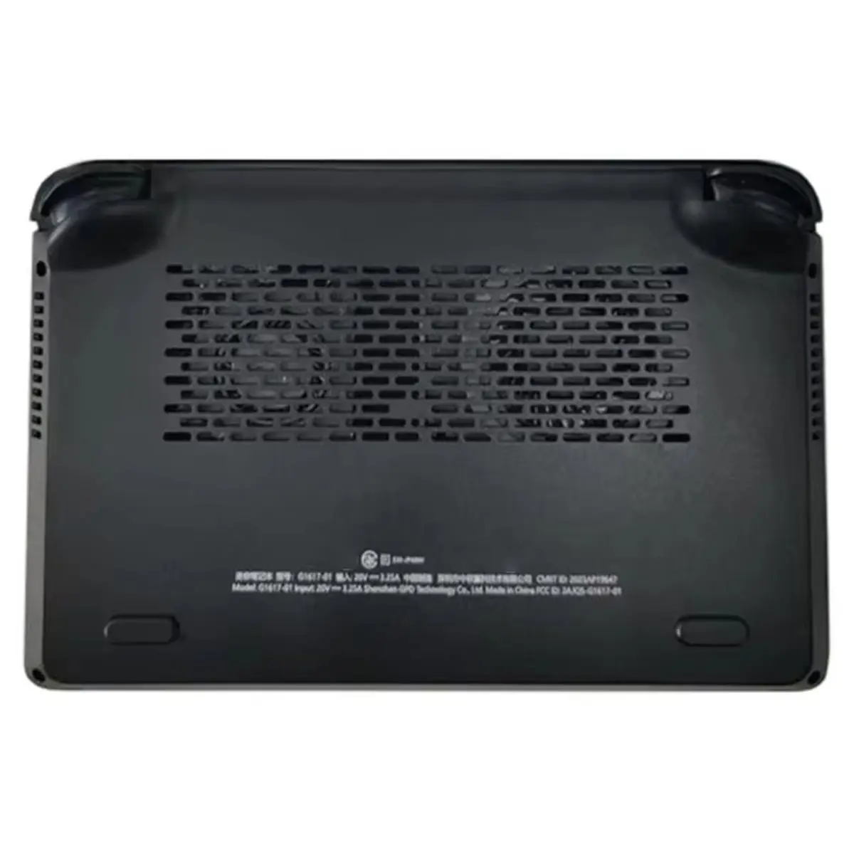 AA80 Double Fan Cooling Module for Win Handheld Gaming PC Aluminum Base High Performance Light Weight Black