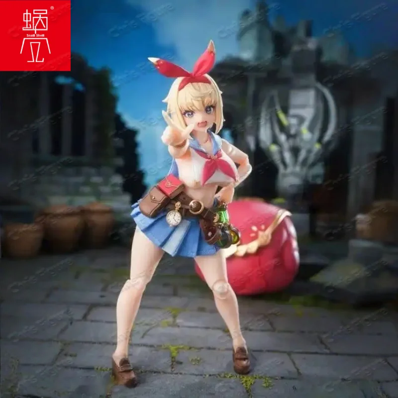 Snail Shell RPGEX-06 Adventurer Snail 1/12 Scale Pre-Painted Articulated Figure Toy with Exclusive Special Accessories