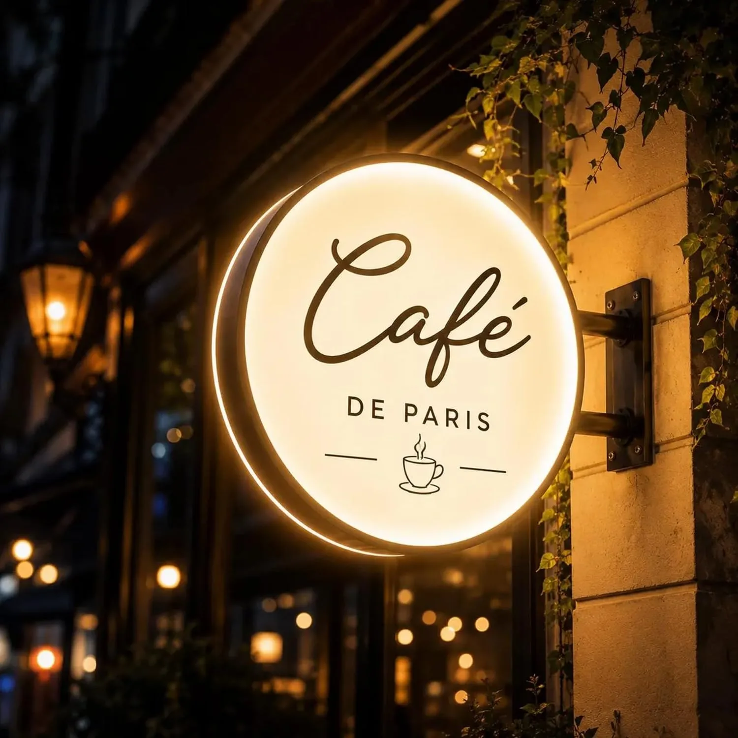Custom Advertising Logo Single/Double Sided Lightbox Sign for Business Wall | Personalized Logo Light Box Sign