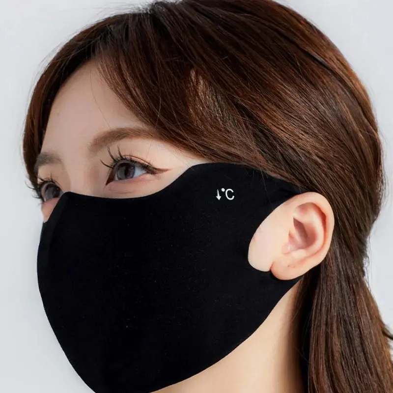 

Новая Солнцезащитная маска из ледяного шелка с защитой от УФ-лучей, дышащая и не оставляющая следов летняя тонкая защита глаз, приятная на ощупь