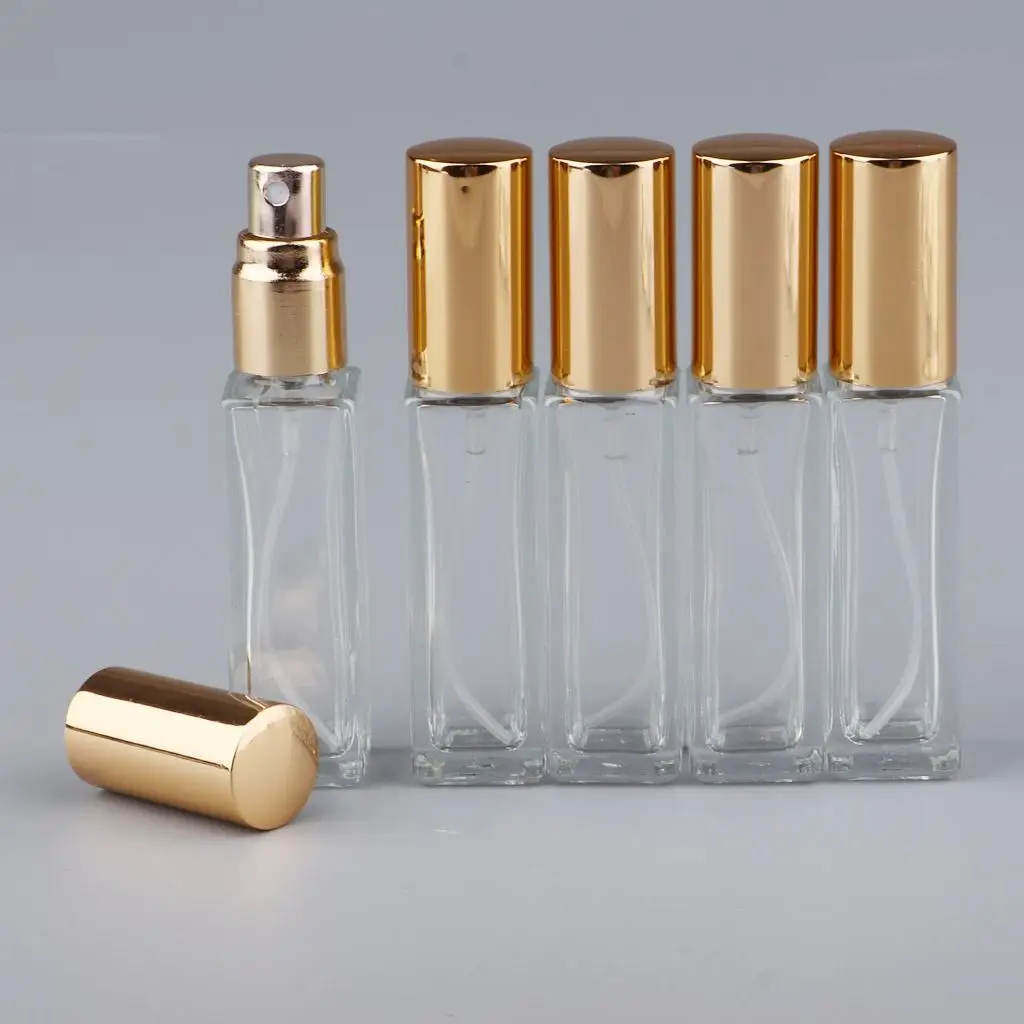 2-6pack 5x 8ml Refillable Perfume Atomizer Empty Spray Bottle