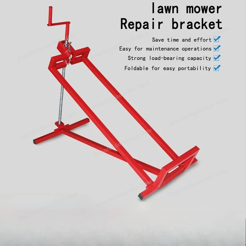Lawn Mower Lift Jack Universal Lawn Mower Lift Jack Telescopic Maintenance Platform for Garden Tractors Riding Mowers