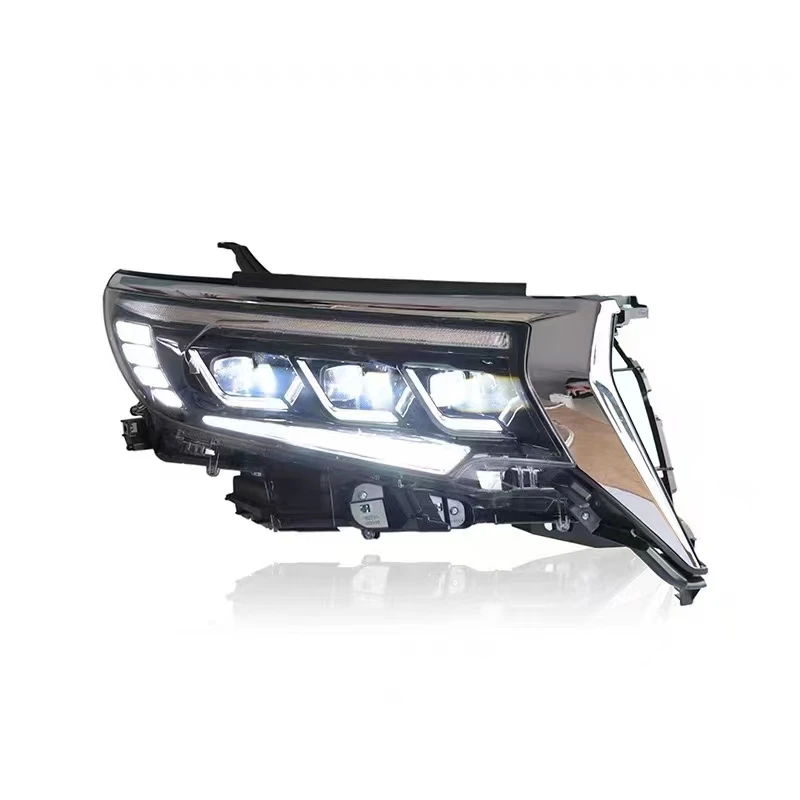 

upgrade to full LED headlamp lamps with dynamic for TOYOTA PRADO head light 2014-2017