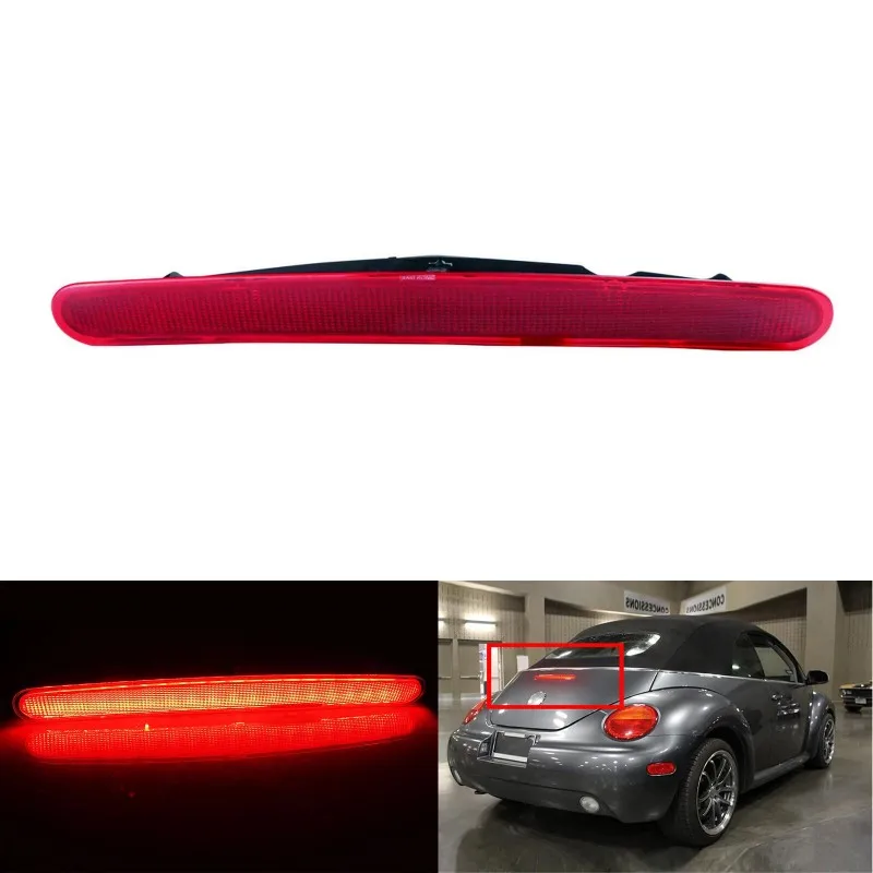 Car LED Brake Lamp For Volkswagen For Beetle 1998-2010 Rear 3rd Third Stop Light Warning Lamp 1C0945097E 1C0945097A 1C0945097B view 3