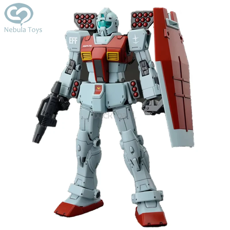 Gaoke Hg 1/144 Rgm-79 Action Figure Missile Shoulder Cannon Pod Assembly Kits Model Action Figures Robot Plastic Model Kids Toys