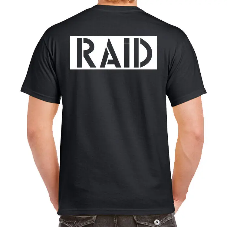 

Le RAID France French Tactical Unit Force T-shirt Short Sleeve Casual 100% Cotton Shirts