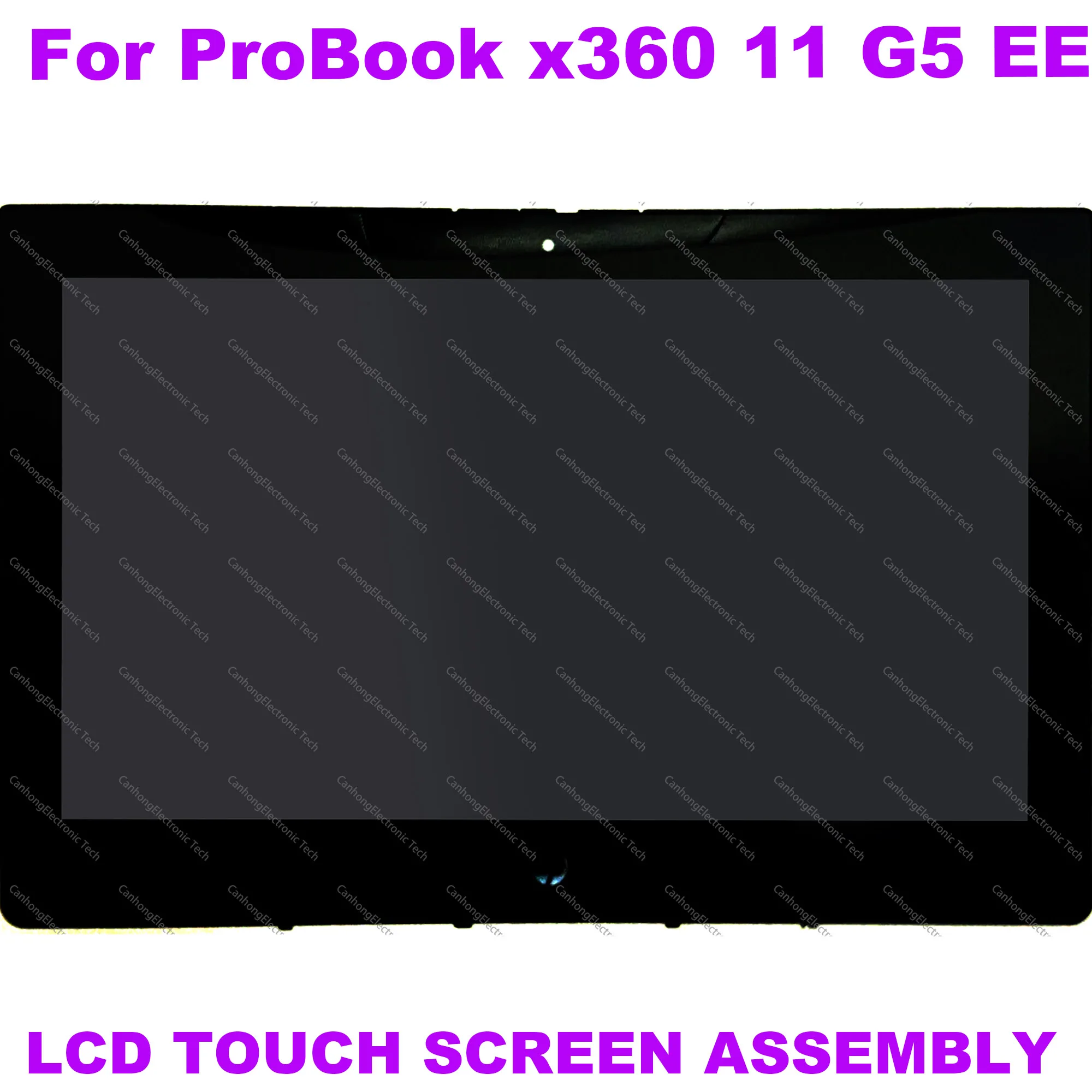 11.6-inches for HP ProBook x360 11 G5 EE G6 G7 HD WXGA 1366x768 LCD Display Touch Screen Digitizer LAPTOP Replacement Assembly