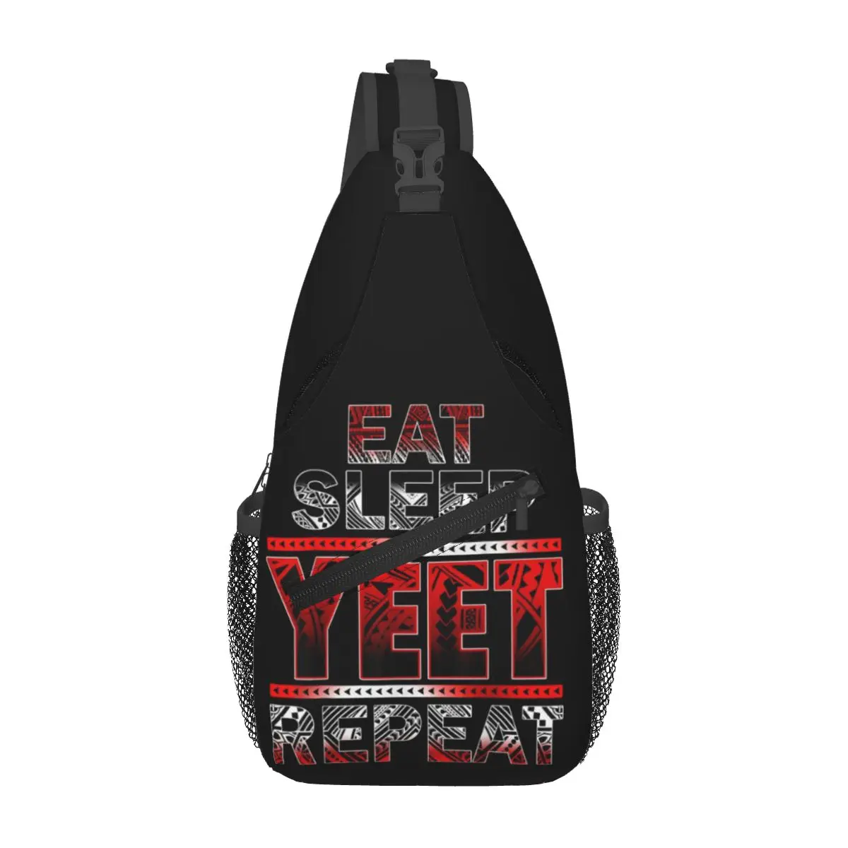 

Custom Jey Uso Yeet Shoulder Crossbody Chest Backpack Shoulder Chest Bags Sling Bag for Traveling Hiking Graphic Printed Bags