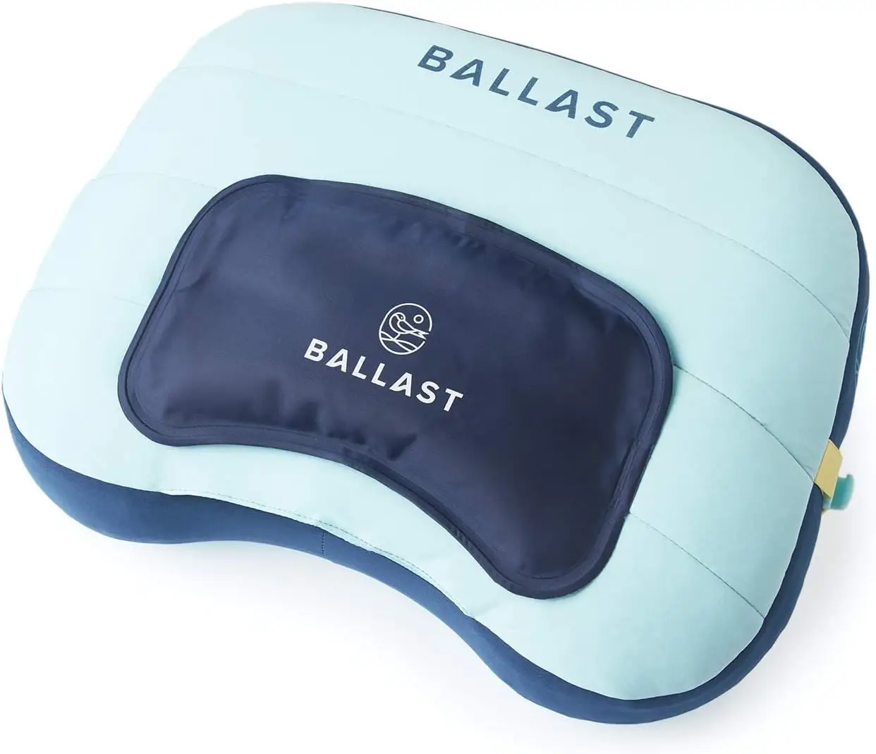 

Inflatable Beach Pillow with Cooling Gel Pack - 2 Pack, Windproof, Portable for Camping & Travel