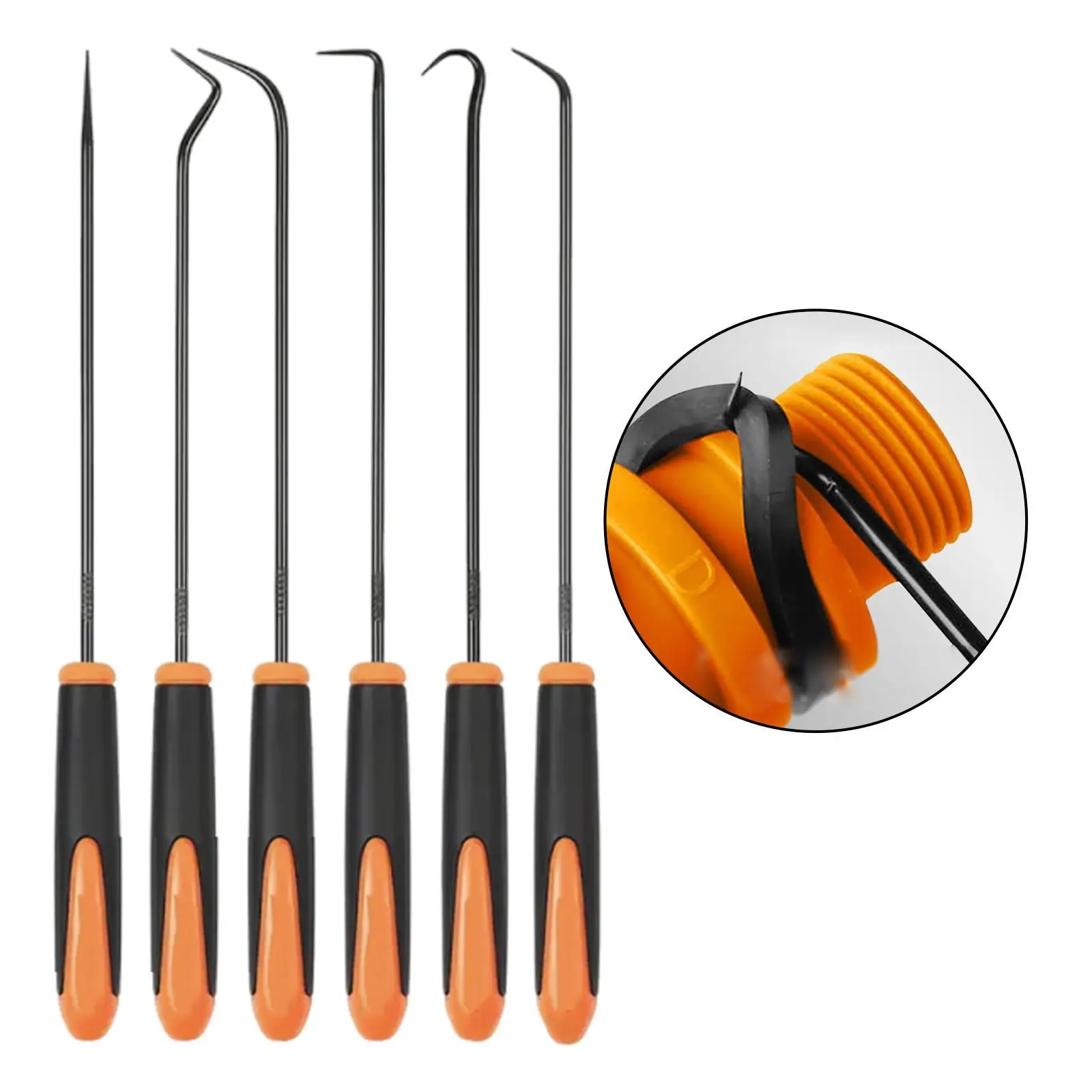 

6 Pieces Car Oil Seal Hook Portable Accessory for Vehicle Workshop Suvs