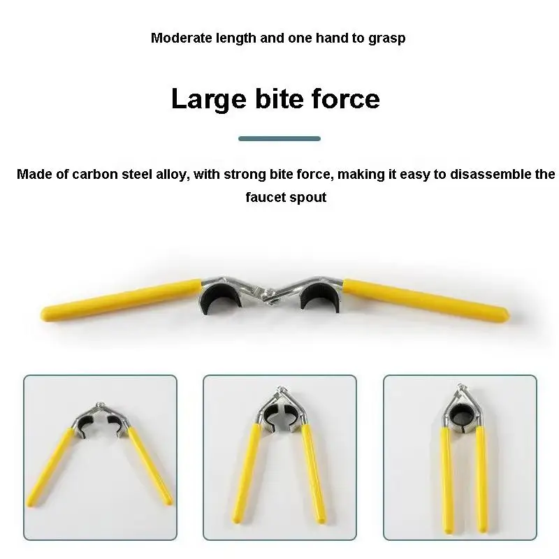 Faucet Aerator Removal Wrench With Non Slip Handle And Easy Operation Perfect For Bathroom Kitchen Plumbing Repair