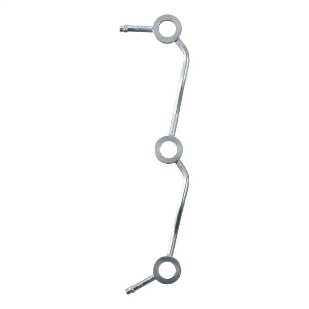 Kubota D905 için Dayanıklı Metal Yakıt Taşması Gümüş 20cm Dönüş Borusu 16261-42500