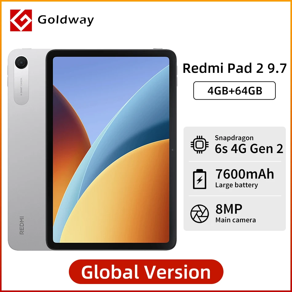 Xiaomi Redmi Pad 2 9.7 Global Version WiFi Tablets 9.7