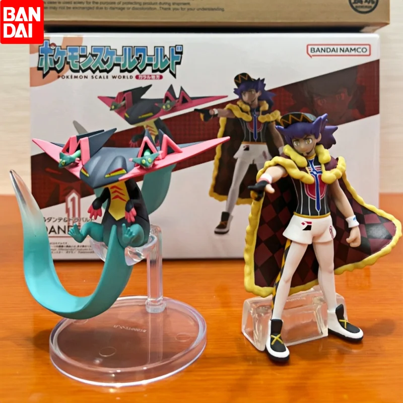 

In Stock Original Bandai Scale World Galar Region Dande Leon Dragapult Anime Figures Toys Gift Collectible Model