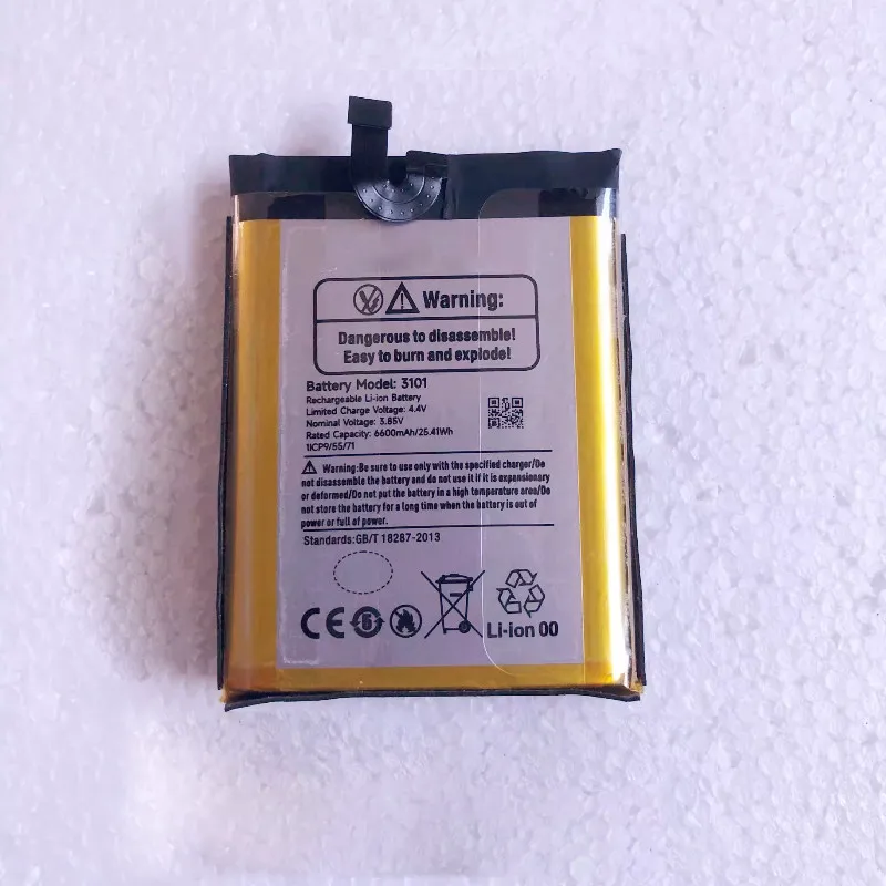 New 3101 6600mAh 3.85V Battery For Armor 15