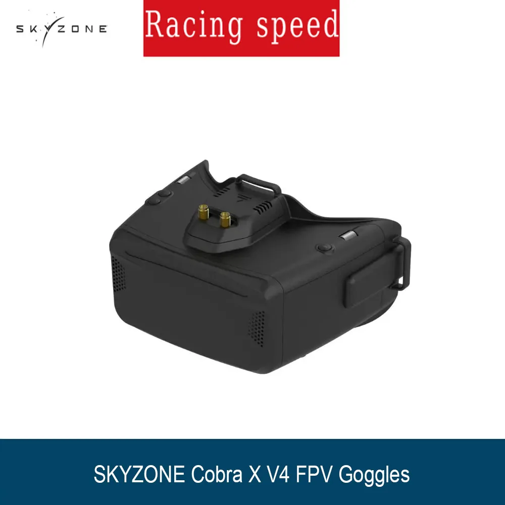 

SKYZONE Cobra X V4 1280x720 Goggles 5.8G 48CH Receiver Head Tracker DVR FPV Goggles Helmet With HDMI For RC FPV Drone