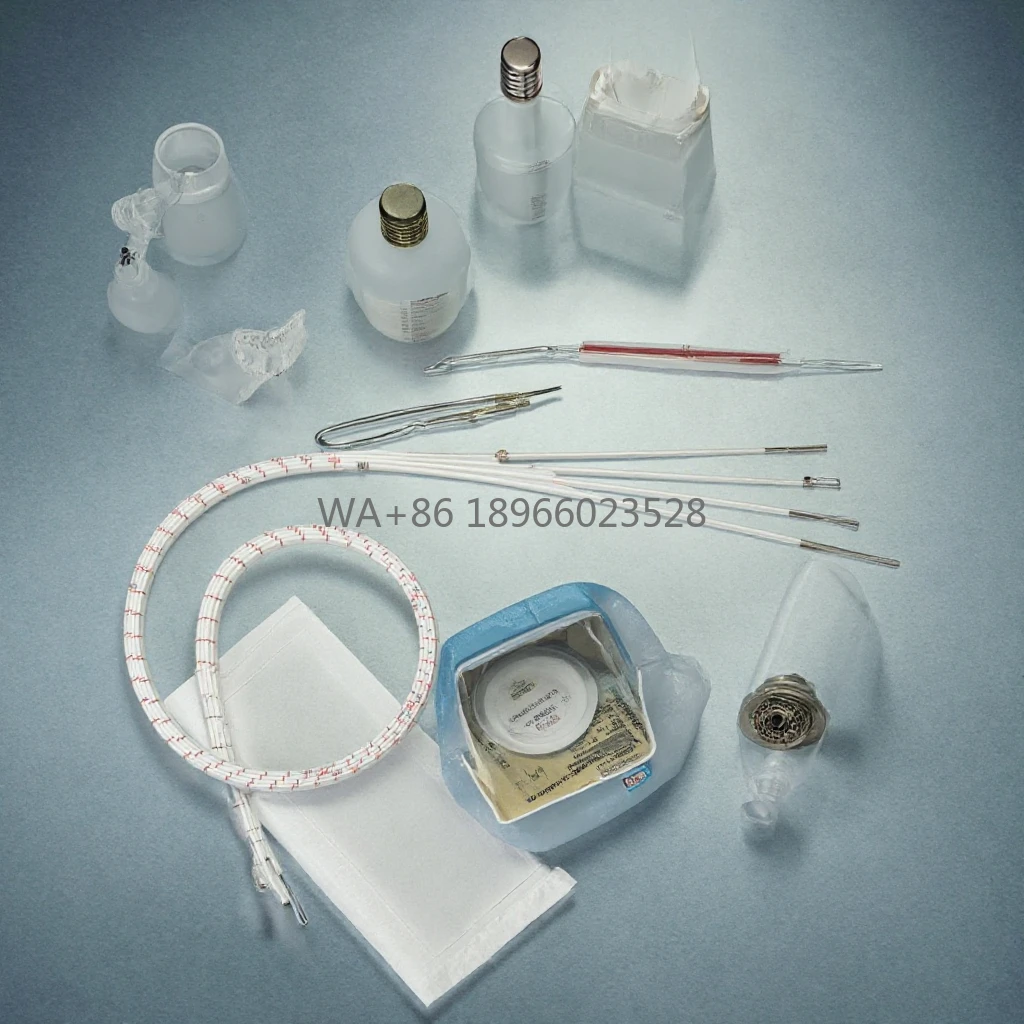tube-en-pvc-blanc-materiel-medical-jetable-sterile-drainage-ureteral