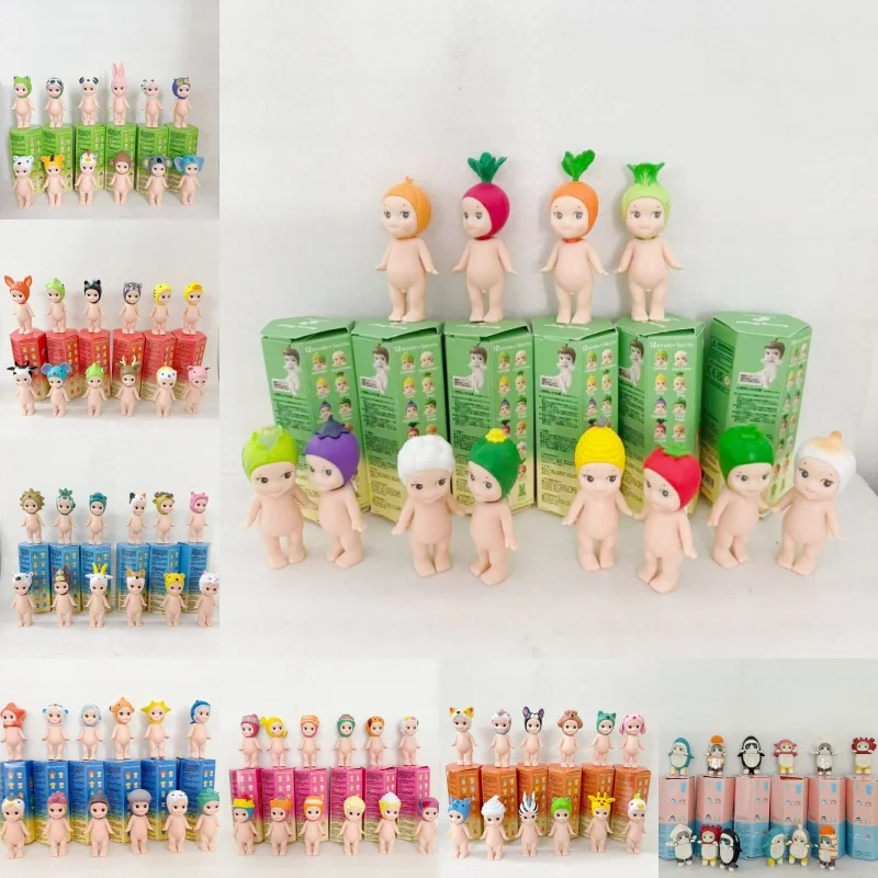 Hot Fruit Animal Blind Box Mini Figure Party Series Blind Box Trendy Play phone case Decoration Creative Birthday Gifts
