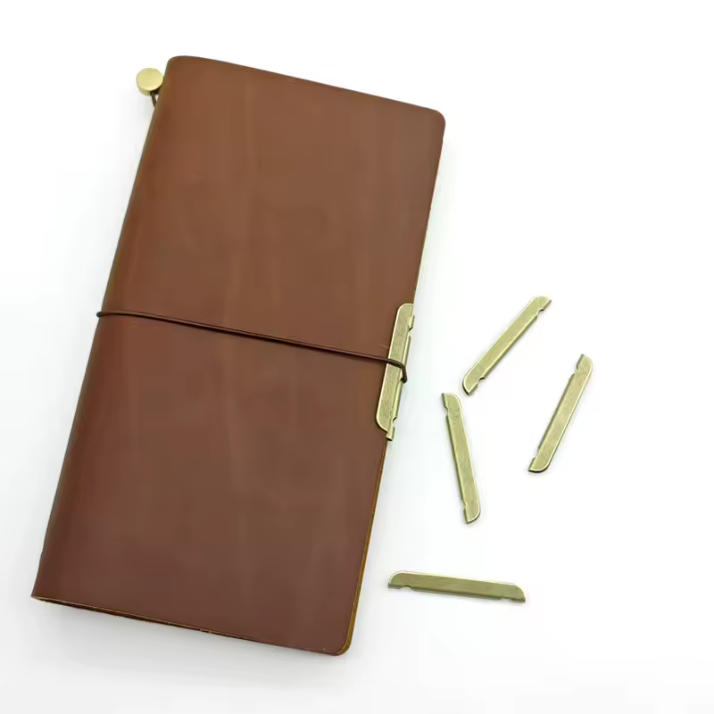 Notebook Metal-Edge Protection Bronze Decoration and TN Elastic Rubber Band for Protection Diary Accessories - Image 3