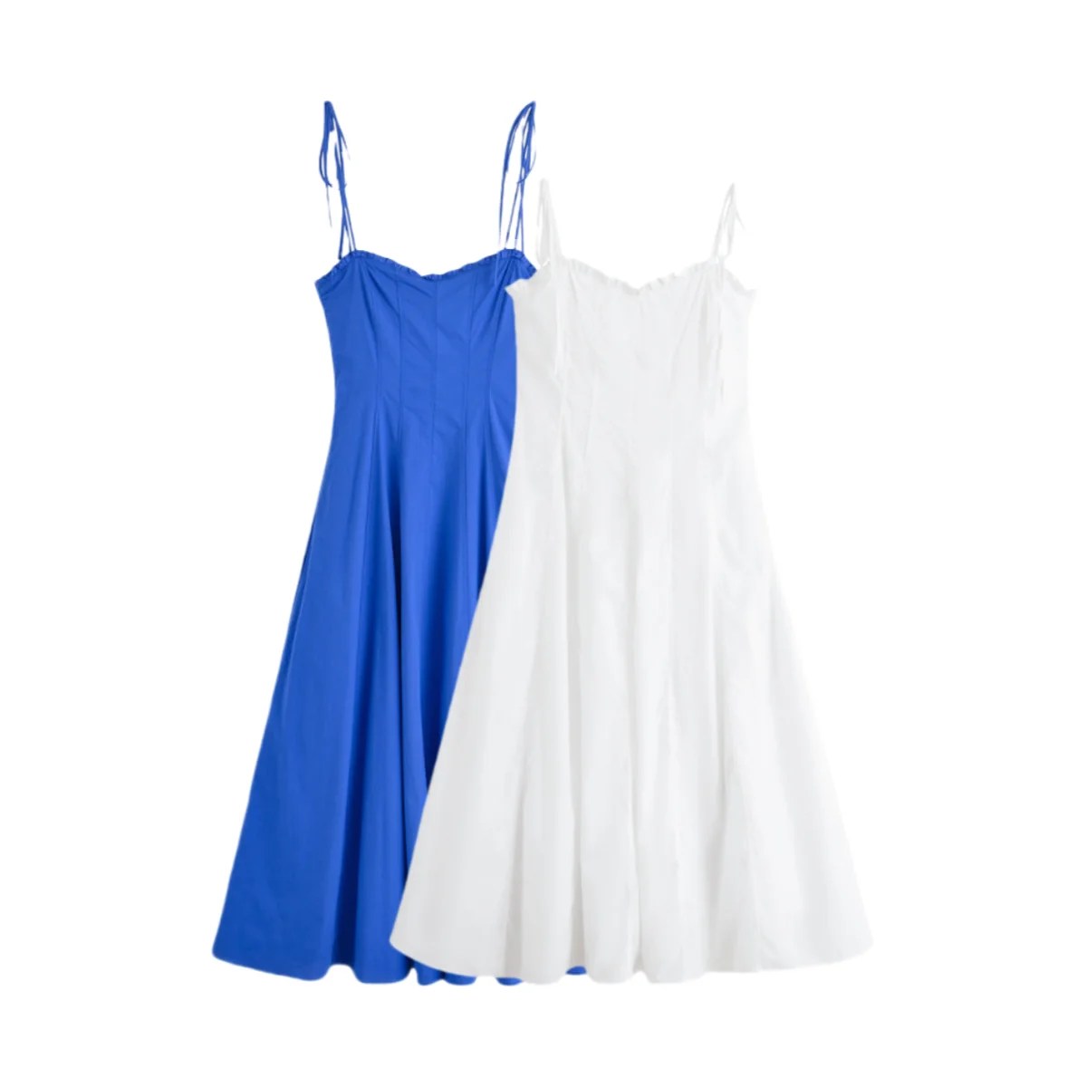 2025 verão recém chegados feminino casual francês em camadas decorativas com decote em v arco decorado popeline midi vestido