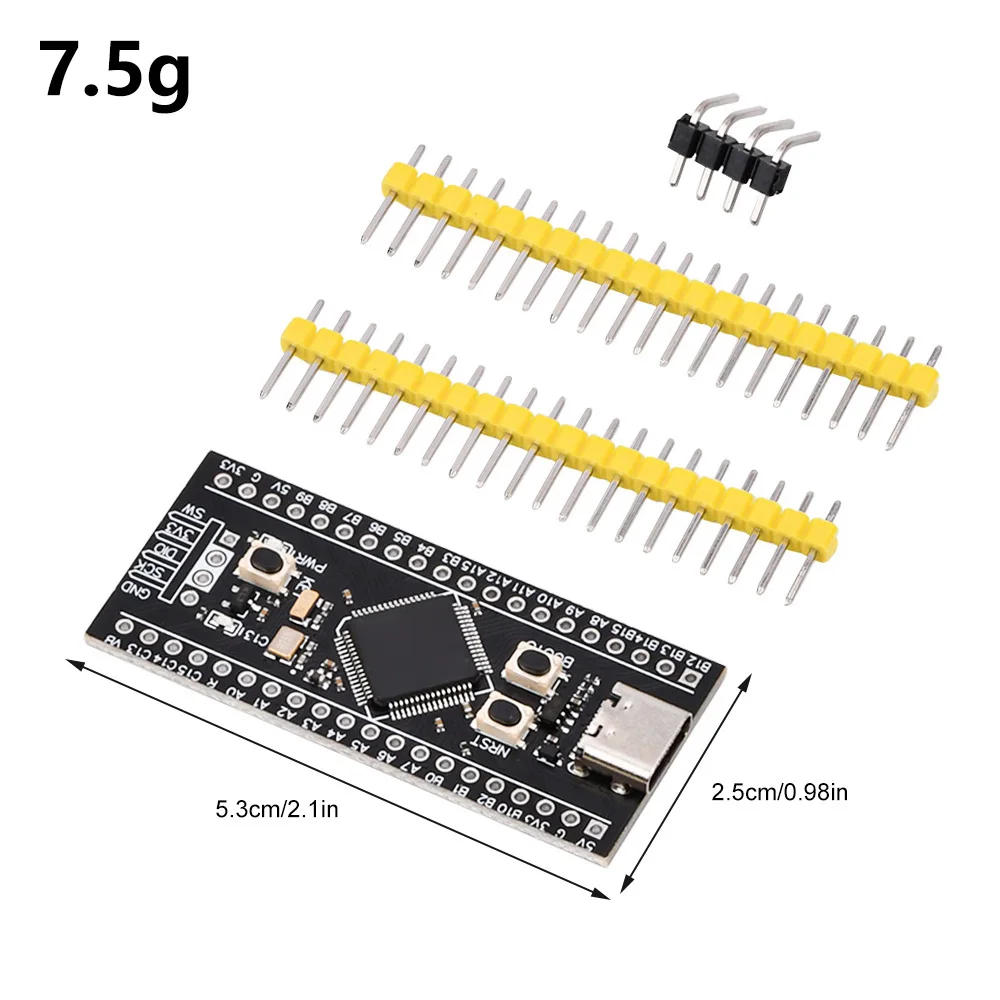 STM32F103C8T6 CH32F103C8T6 ARM STM32 الحد الأدنى من لوحة تطوير النظام STM32F401 STM32F411 + ST-LINK V2 تنزيل المبرمج