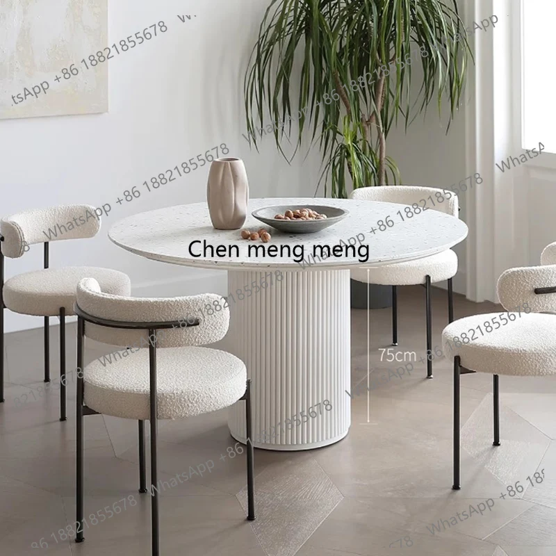 Luxury Modern Dining Table Salon Portable Small Lounge Designer Center Dining Table Restaurant Mesas De Jantar Kitchen Furniture