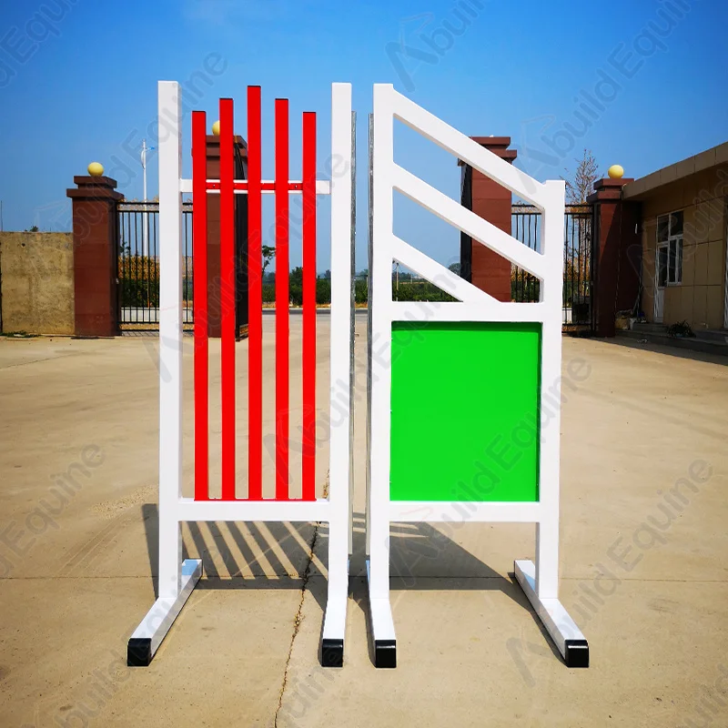 تصميم فريد من نوعه لأجنحة القفز لعرض الحصان لمناسبات الفروسية #2