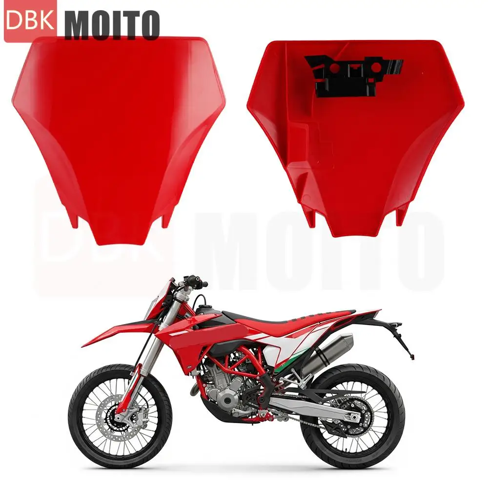 Motorcycle Front Number Plate For GASGAS EC 125 250 300 350F 450F 500F ES 350 MC MX 2024+ Number Plate Card License Cover