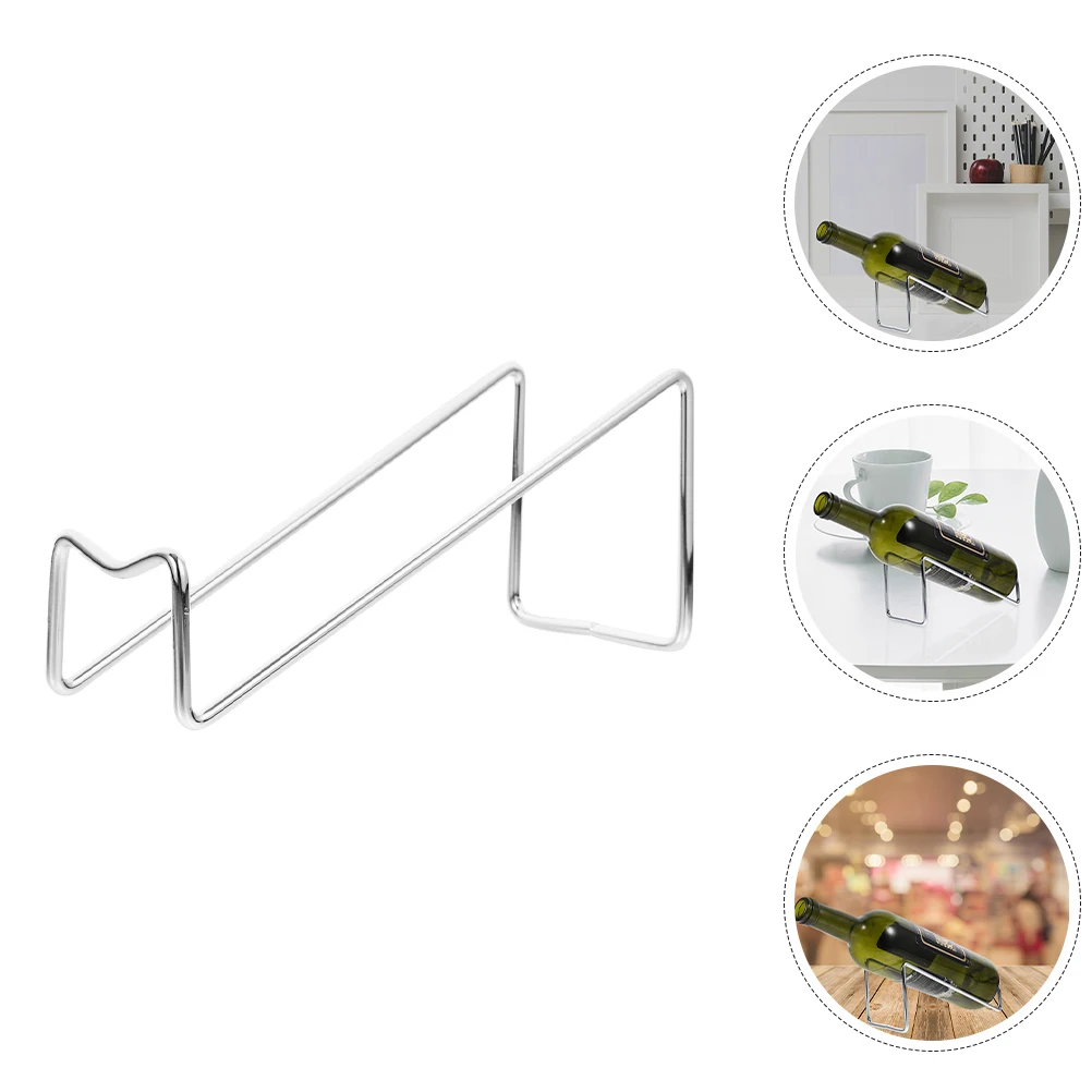 

3 pcs Iron Gold Plated Holder Stand Desktop ganizer Minimalist Bottle Holder Counter Storage Solution