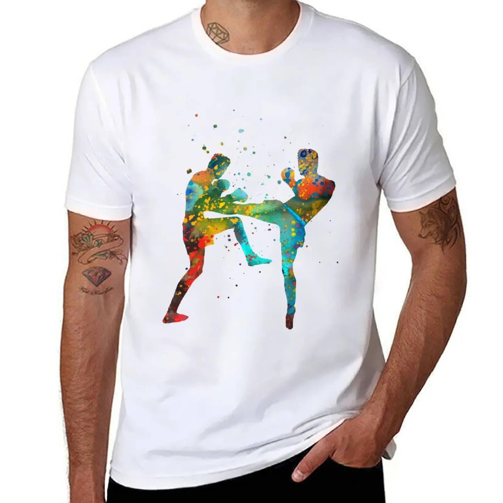 

Man muay thai boxing, muay thai boxing man T-Shirt t shirts for man cotton funny cotton t shirts high quality T-Shirt