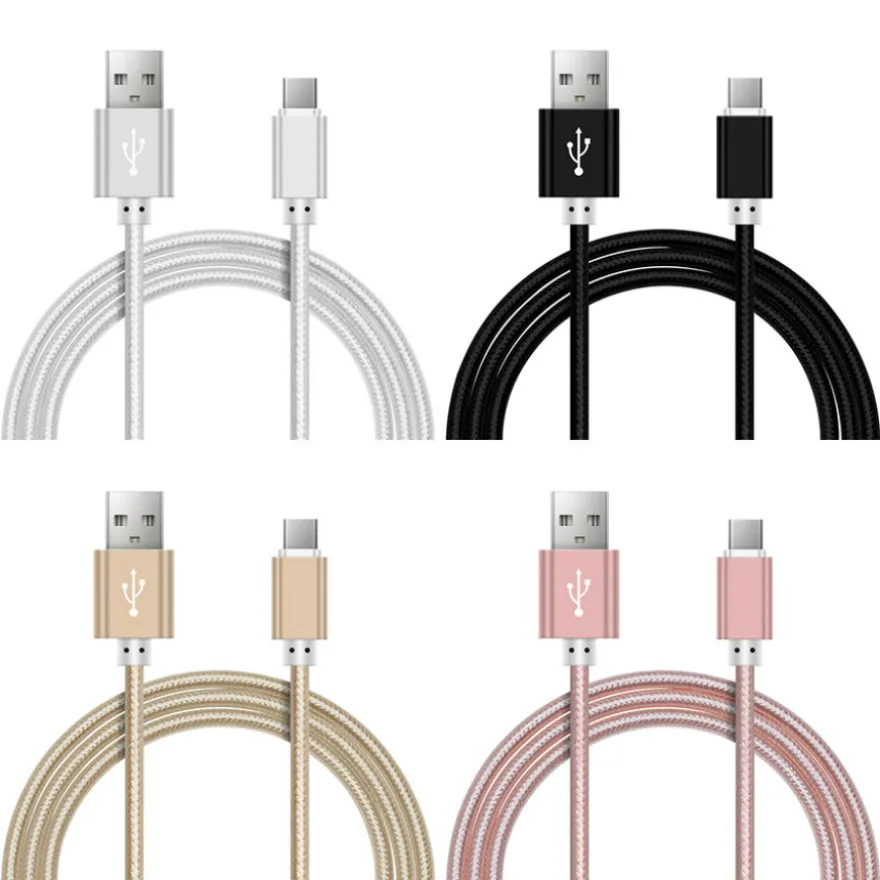 

100 шт. 25 см короткий Micro USB Type C кабель для быстрой зарядки для iPhone Samsung Android мобильный телефон кабели Type-C провод 1 М 1,5 м 2 м 3 м