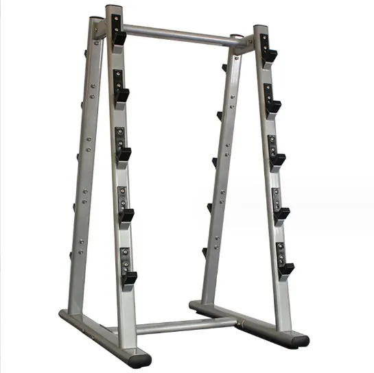 Fixed Barbell Storage Rack Chinese Factory Direct Straight/Curl Bar Holder